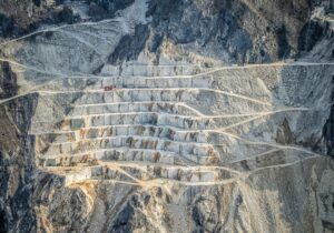 Quarry in Tuscany Italy Carrara