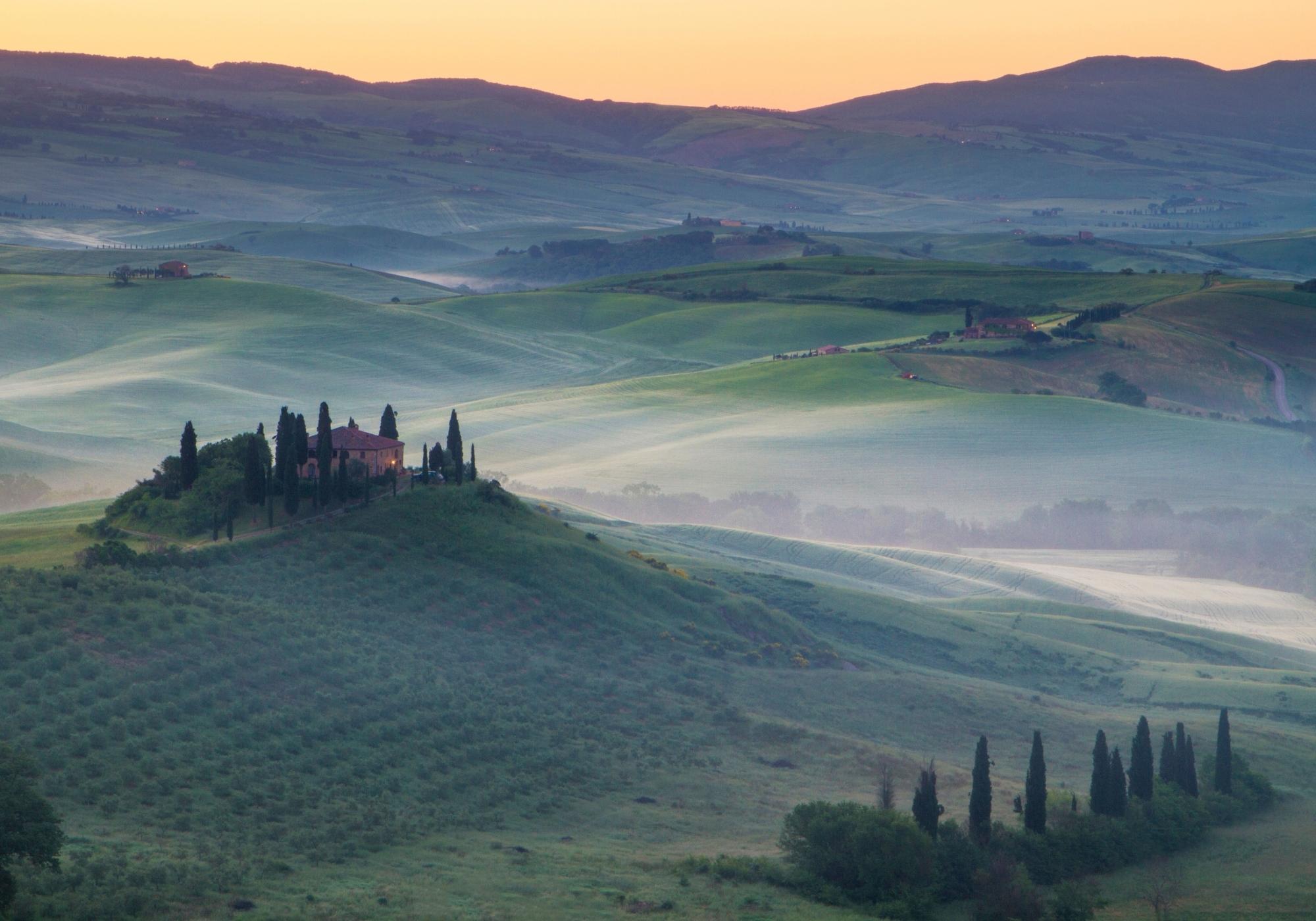 Misty sunrise Val dOrcia