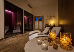 boutique hotel spa detail vacation stay tuscany candlelit