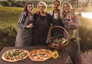 cooking class tuscany pizzas