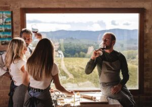 cooking class tuscany windowsill view