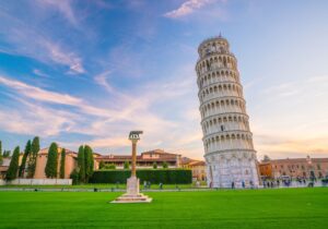 The Leaning Tower in Pisa